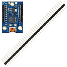 Load image into Gallery viewer, Parallax 32400 XBee USB Adapter Board Kit for XBee & XBee Pro – USB Interface, 3.3 V Regulator, 0.1" Pin Spacing, Status LEDs