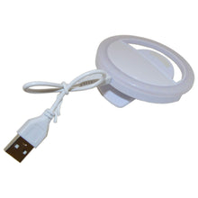 Load image into Gallery viewer, Rechargeable Selfie Ring Light LED with 3 Brightness Modes, USB Charging Cable Included