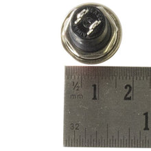 Load image into Gallery viewer, Push-On / Push-Off Switch 3A @ 125VAC, Round Red Button (18mm x 18mm x 36mm)