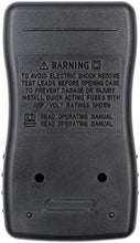 Load image into Gallery viewer, Digital Multimeter with Test Leads, 1999 Count, Measures Voltage, Current, Resistance, Diode Test