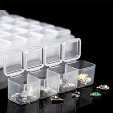 Load image into Gallery viewer, 6 Pack Diamond Painting Storage Boxes, 28 Grids Per Case - Snap to Close Compartments for Resin Diamonds, Beads, Nail Rhinestones, and More