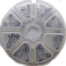 Load image into Gallery viewer, 48 Piece Prebuilt Coil Assortment, 8 Different Coils - Quad Twisted, Flat Twisted, Alien Clapton, Fused Clapton, Tiger, Clapton, Mix Twisted, Hive