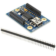 Load image into Gallery viewer, Parallax 32400 XBee USB Adapter Board Kit for XBee & XBee Pro – USB Interface, 3.3 V Regulator, 0.1" Pin Spacing, Status LEDs