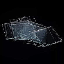 Load image into Gallery viewer, 1000 Pack of 18x18mm Cover Glass Slips for Microscope Slides (.13 to .17mm Thick)