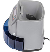 Load image into Gallery viewer, Electronic USD Coin Sorter and Counter with LCD Display, Sorts 270 Coins Per Minute into Coin Wrappers or Bins, Coin Wrapper Tubes Included