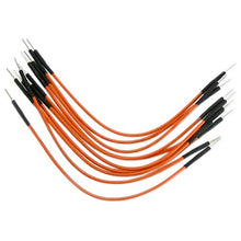 Load image into Gallery viewer, 50 Piece Set of Male to Male Breadboard Jumper Wire, Lengths of 2" to 8", Assorted Colors
