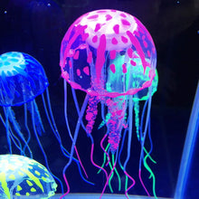 Load image into Gallery viewer, 6 Pack of Floating Neon Artificial Jellyfish - Fish Tank Aquarium Decoration