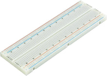 Load image into Gallery viewer, Premium Solderless Breadboard, 6.5" x 2.1" with 830 Tie Points, Includes 70 Piece Jumper Wire Kit