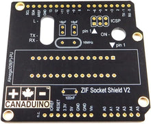Load image into Gallery viewer, CANADUINO ZIF Socket Programming Shield V2 for Arduino