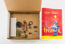 Load image into Gallery viewer, Tronix 1 Complete Lab - Fundamental Concepts "Electronics for Robotics" Manual & Parts Kit