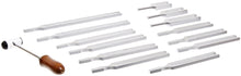 Load image into Gallery viewer, United Scientific Tuning Fork Set with 13 Forks, Mallet, and Wooden Storage Case (TFBOX13)