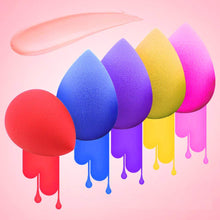 Load image into Gallery viewer, 5 Pack of Foundation Blending Makeup Sponges