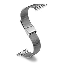 Load image into Gallery viewer, Replacement Band for Apple Watch 42mm Stainless Steel Milanese Bracelet