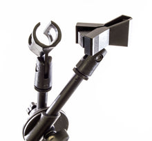 Load image into Gallery viewer, Double Microphone Stand Boom Mic Arm, Adjustable Over 7' Foot Mike Stage Tripod