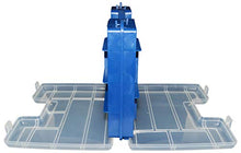 Load image into Gallery viewer, Portable Hobby Storage Box with Latching Lid and Handle, 14 Compartments, 11.6" x 8.7" x 2.8"