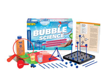 Load image into Gallery viewer, Mix the perfect bubble solution. | Experiment with fascinating soap bubbles to learn physical science fundamentals in a fun way. | The full-color, 48-page book guides you through 29 experiments.