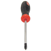 Load image into Gallery viewer, #2 Phillips Screwdriver, 4" Shaft, Magnetic Tip, Chrome Vanadium, Rubber Grip Handle, 8-3/8" Overall