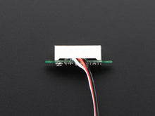 Load image into Gallery viewer, Mini 3-wire Volt Meter (0 - 99.9VDC), Green 3 Digit Display