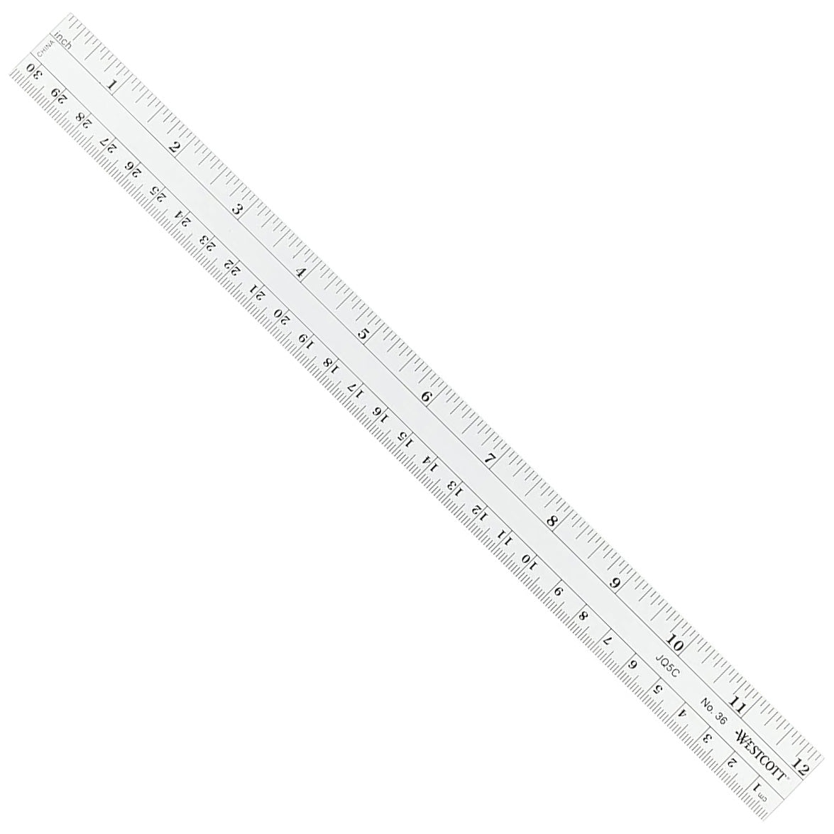 Westcott 12 Inch 30 Cm Metric Flexible Ruler Transparent westcott-12-inch-30-cm-metric-flexible-ruler-transparent