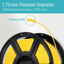 Load image into Gallery viewer, FlashForge 1.75mm Creator Series PLA Filament (2.2 lb, Yellow)