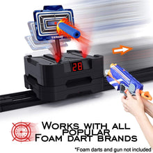 Load image into Gallery viewer, Electronic Moving Auto Resetting Target for Foam Darts with Sound Effects and Score Counter