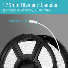 Load image into Gallery viewer, FlashForge 1.75mm Creator Series PLA Filament (2.2 lb, White)