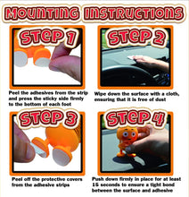 Load image into Gallery viewer, Winking Face with Tongue Emoji Bobblehead Figure Car Decoration - Cute Interior Decor Toy Party Favor Dashboard Ornament