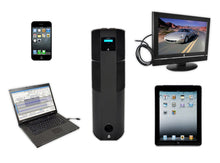 Load image into Gallery viewer, Pyle Home PHST96IPBK 30-Pin iPod/iPhone/iPad Speaker Dock Tower (Black Matte)