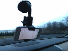 Load image into Gallery viewer, Universal Smartphone Holder for Car Windshield & Dashboard, Suction Mount, 360 Degree Rotating Function, Cradle Fits ANY PHONE for Hands-Free Viewing