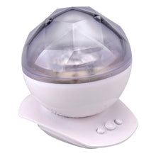 Load image into Gallery viewer, Relaxing Colorful Diamond Light Projection Lamp with Speaker