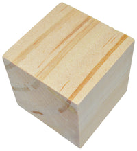 Load image into Gallery viewer, 12 Pack Unfinished Birch Wood Blocks, 2 Inch Natural Wooden Cubes with Smooth Surface for Painting, Arts, Crafts