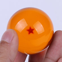 Load image into Gallery viewer, Complete Set of Acrylic Miniature Collectible Crystal Dragon Balls - 1.7 Inches Each - Includes Display Box