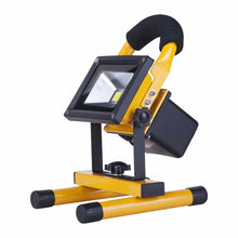 Load image into Gallery viewer, 10W IP65 Waterproof Rechargeable Super Bright LED Flood Light with Car Charger
