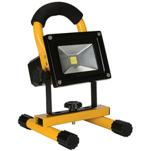 Load image into Gallery viewer, 10W IP65 Waterproof Rechargeable Super Bright LED Flood Light with Car Charger