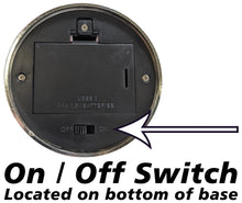 Load image into Gallery viewer, Color Changing Fiber Optic Lamp with Beautiful Illuminated Crystal Base, 13 Inches Tall, Battery Operated, Calming Sensory Mood Lighting