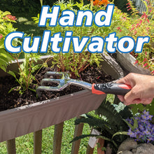 Load image into Gallery viewer, 4 Piece Gardening Tool Set - Transplant Trowel, Hand Cultivator Rake, Hand Trowel, and Weed Remover
