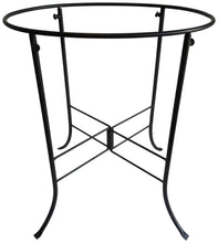 Load image into Gallery viewer, 10.5" Tall 8 Gallon Free-Standing Galvanized Metal Beverage Tub with Removable Stand, Wooden Carry Handles - Ice Bucket Drink Holder for Indoor or Outdoor Party