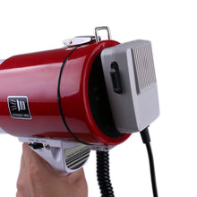 Load image into Gallery viewer, Rechargeable 50 Watt Loud Megaphone with Siren Bullhorn Speaker Outdoor Portable Amplifier