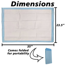 Load image into Gallery viewer, Large Leak-Proof Pee Pads for Dogs, 5 Layers with Attractive Scent to Improve Potty Training Success, 24" x 35"