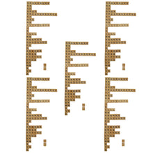 Load image into Gallery viewer, 500 Wood Letter Tiles - 5 Full Sets of 100 Letters, Ideal as Replacement Pieces or Crafting