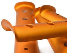 Load image into Gallery viewer, Set of 4 Orange Color Aluminum Tent Stakes for Camping in Sand or Snow - Sturdy Design Withstands Wind & Rain - Suitable for Outdoor Tents, Canopy