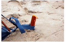 Load image into Gallery viewer, Set of 4 Orange Color Aluminum Tent Stakes for Camping in Sand or Snow - Sturdy Design Withstands Wind & Rain - Suitable for Outdoor Tents, Canopy