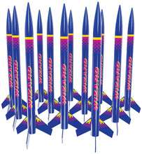 Load image into Gallery viewer, Estes 1754 Wizard Rocket Bulk Pack, Includes 12 Model Rocket Kits (Intermediate Skill Level)