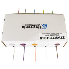 Load image into Gallery viewer, 22 Gauge Hook Up Wire Kit - Stranded Wire, Tinned Copper - Includes 10 Different Color 25 Foot Spools