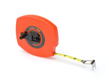 Load image into Gallery viewer, Lufkin 100L 3/8-Inch x 100 Hi-Viz Lightweight Steel Tape