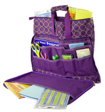 Load image into Gallery viewer, Creative Options 18-1/2-Inch by 1-1/2-Inch by 14-1/3-Inch Project Tote, Vineyard