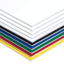 Load image into Gallery viewer, Colors are made with Fadeless fade-resistant paper | 3/16" thick | Sheets are easy to cut | Ideal for crafts, framing, mounting displays, exhibits, and school projects | Acid Free