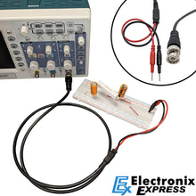 Load image into Gallery viewer, Solderless Breadboard and Cable Kit - Includes 830 Tie Point Breadboard + BNC, Banana, Alligator, and Wall Power Adapter to Pin Test Leads