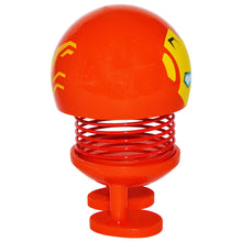 Load image into Gallery viewer, Robot Man Emoji Bobblehead Figure Car Decoration - Cute Interior Decor Toy Party Favor Dashboard Ornament