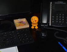 Load image into Gallery viewer, Face Blowing a Kiss Emoji Bobblehead Figure Car Decoration - Cute Interior Decor Toy Party Favor Dashboard Ornament